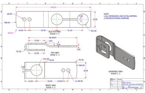 inventor bending sheet metal|inventor sheet metal exercises pdf.